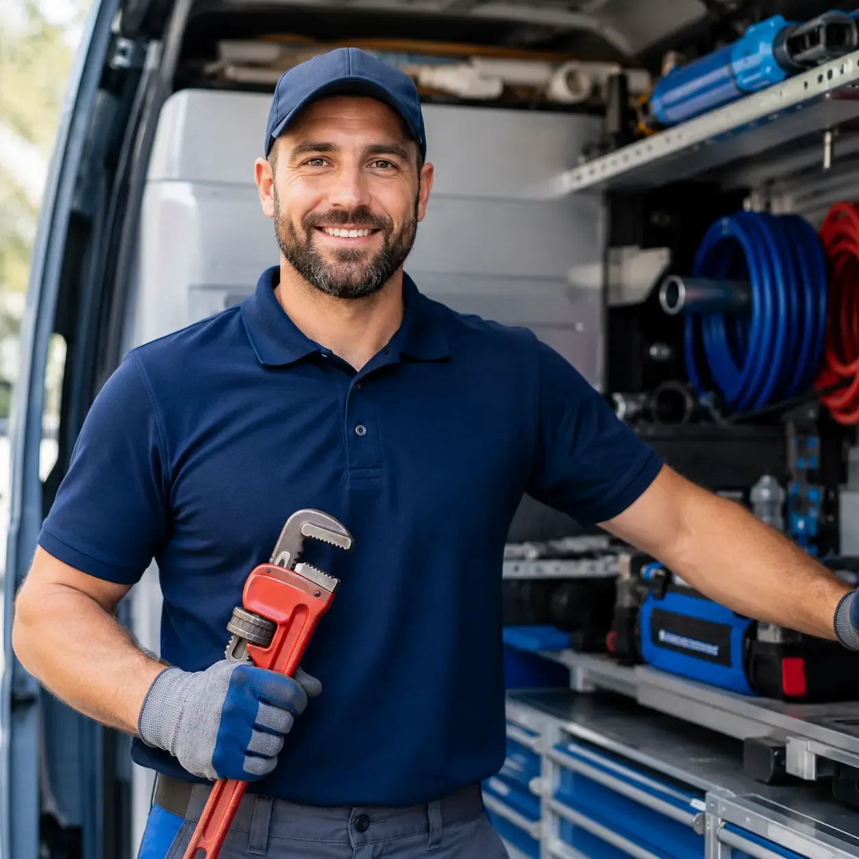 Local emergency plumbing professionals in Hamshire, TX